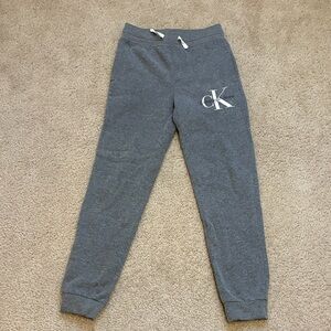 Calvin Klein Kids Charcoal Joggers